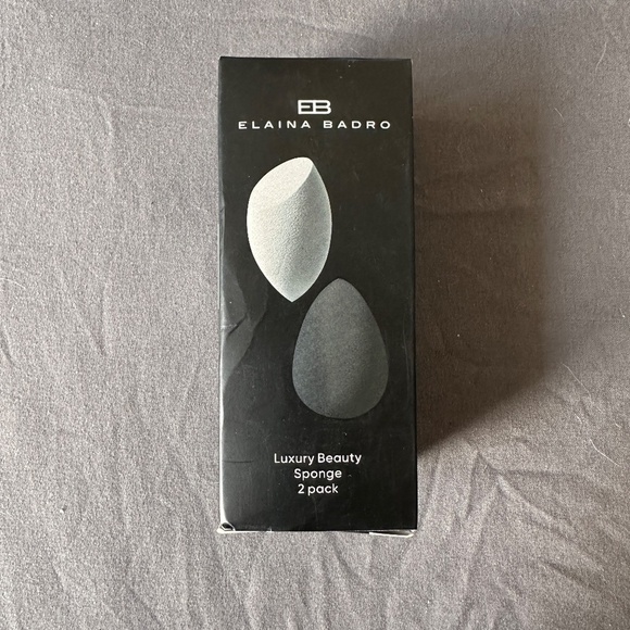 Elaina Badro Set of 2 Luxury Beauty Makeup Sponges BRAND NEW - Picture 6 of 6